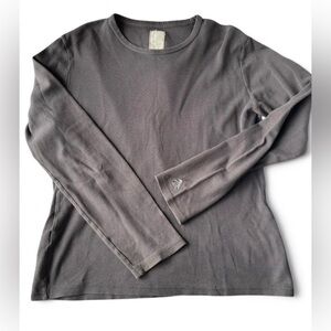 Original Penguin Grey Long Sleeve Pima Cotton Shirt Preppy Prep Unisex Large